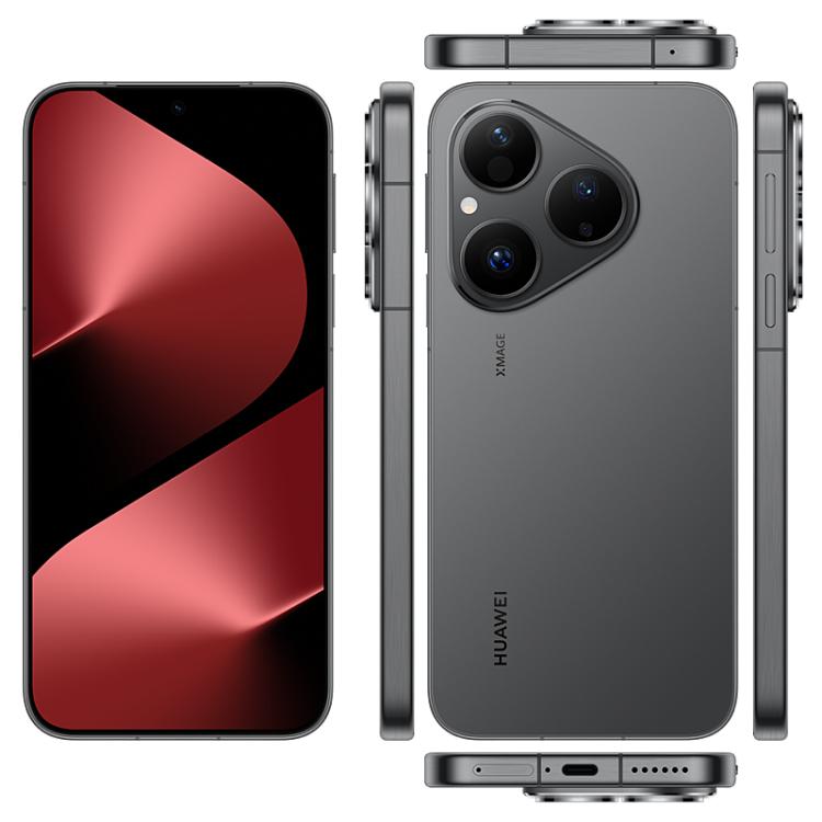 HUAWEI Pura 80, Side Fingerprint Identification, 6.6 inch HarmonyOS 5.1, NFC, OTG, Not Support Google Play, 12GB+512GB