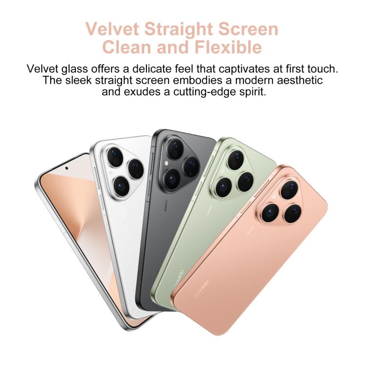 HUAWEI Pura 80, Side Fingerprint Identification, 6.6 inch HarmonyOS 5.1, NFC, OTG, Not Support Google Play, 12GB+512GB