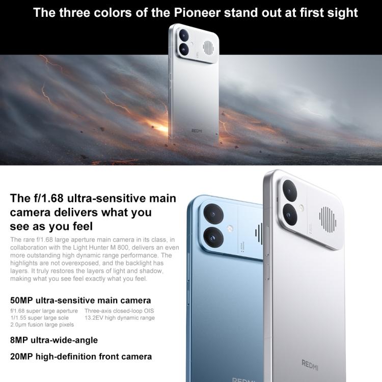 Xiaomi Redmi K90 Max, 6.83 inch Xiaomi HyperOS 3 Dimensity 9500 Octa Core, NFC, Network: 5G, 12GB+256GB