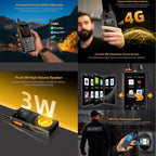 UNIWA F41 Rugged Phone, 1GB+8GB, 2.4 inch MediaTek MT6739, 4600mAh Battery, 21 Keys, Network: 4G