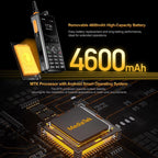 UNIWA F41 Rugged Phone, 1GB+8GB, 2.4 inch MediaTek MT6739, 4600mAh Battery, 21 Keys, Network: 4G