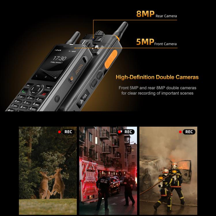 UNIWA F41 Rugged Phone, 1GB+8GB, 2.4 inch MediaTek MT6739, 4600mAh Battery, 21 Keys, Network: 4G