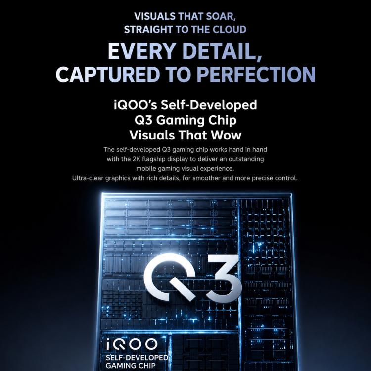 vivo iQOO 15T, Ultrasonic 3D Fingerprint, 6.82 inch Android 16 OriginOS 6 Dimensity 9500 Monster Octa Core, OTG, NFC, Network: 5G, Support Google Play, 16GB+256GB
