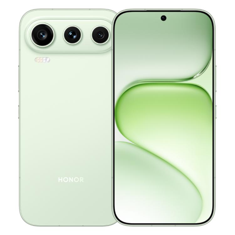 Honor 600 Pro, Screen Fingerprint, 6.57 inch MagicOS 10.0 / Android 16 Dimensity 8550 Elite Octa Core, Network: 5G, NFC, OTG — Green