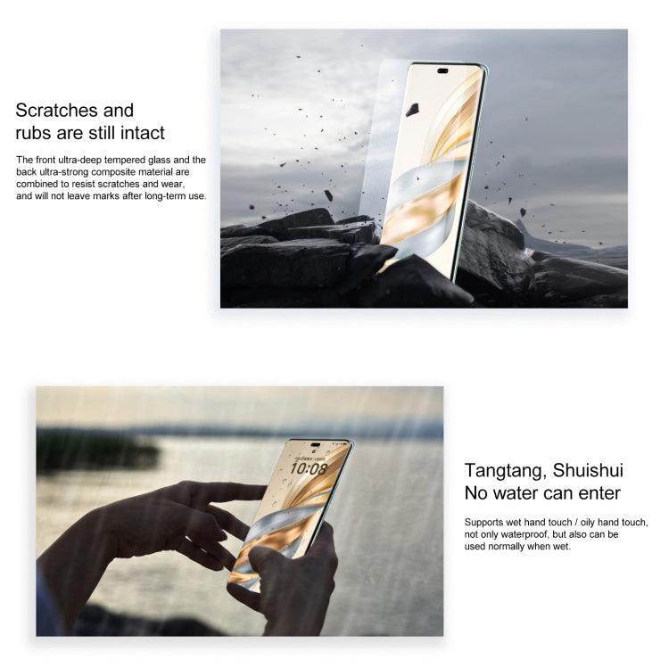 Honor X60 Pro, Side Fingerprint, 6.78 inch MagicOS 8.0 Snapdragon 6 Gen1 Octa Core, Network: 5G, OTG, Not Support Google Play, 8GB+128GB