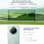 Honor X60 Pro, Side Fingerprint, 6.78 inch MagicOS 8.0 Snapdragon 6 Gen1 Octa Core, Network: 5G, OTG, Not Support Google Play, 8GB+128GB
