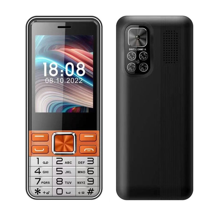 S5630, 2.8 inch, 3000mAh, 21 Key, Support Bluetooth, Flashlight, GSM, Quad SIM
