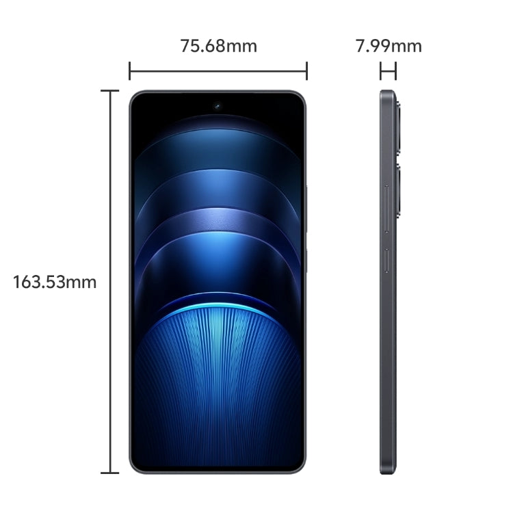 vivo iQOO Neo9S Pro+, Face ID & Ultrasonic 3D Fingerprint Identification, 6.78 inch Android 14 OriginOS 4 Snapdragon 8 Gen 3 Octa Core 2.63GHz, OTG, NFC, Network: 5G, Support Google Play, 16GB+512GB
