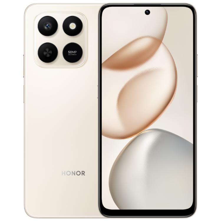 Honor Play10, Side Fingerprint, 6.8 inch Android 15 Magic OS 9.0 Snapdragon 6s Gen 3 Octa Core, Network: 5G, 8GB+128GB — Gold