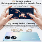 Triple Back Cameras, Screen Fingerprint Identification, 6.67 inch Magic UI 6.1 Qualcomm Snapdragon 778G Plus Octa Core up to 2.5GHz, Network: 5G, OTG, NFC, Not Support Google Play, 12GB+512GB