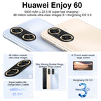 Dual Back Cameras, Face ID & Side Fingerprint Identification, 6000mAh Battery, 6.75 inch HarmonyOS 3.0 Octa Core, Network: 4G, OTG, Not Support Google Play