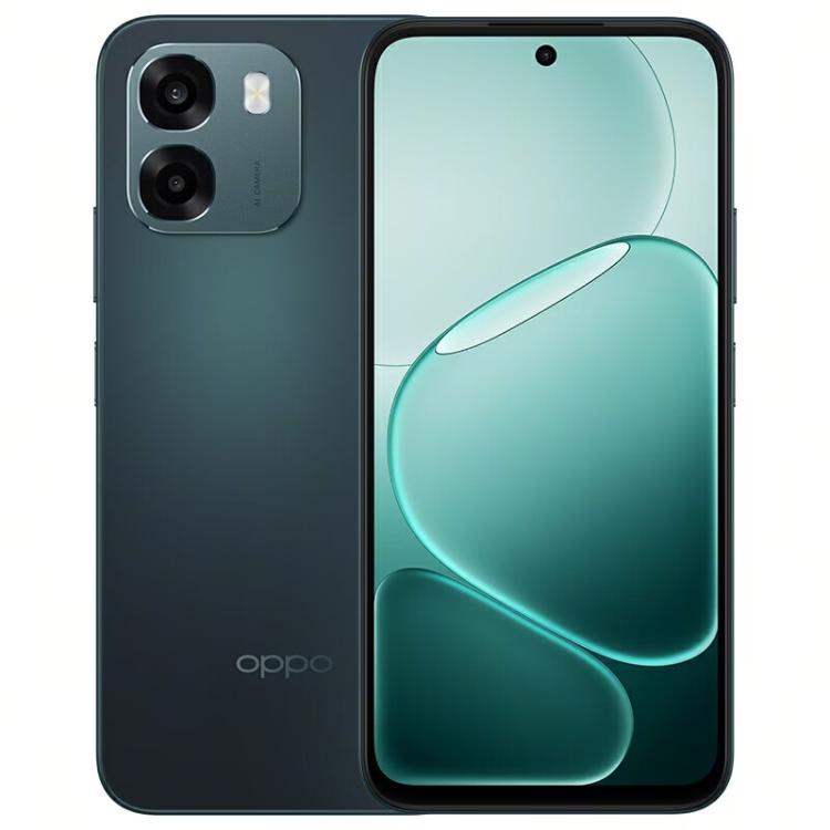 OPPO A6k 5G, Side Fingerprint, 6.75 inch ColorOS 15 MediaTek Dimensity 6300 Octa Core, OTG, Network: 5G, 12GB+256GB — Blue