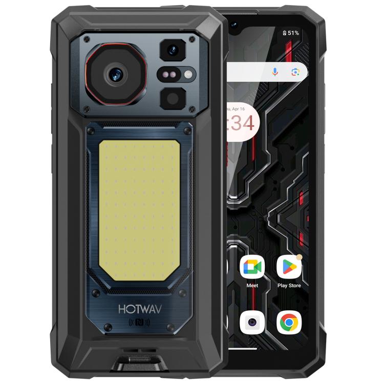 HOTWAV W11 Pro Rugged Phone, 6GB+256GB, 6.6 inch Android 16 MediaTek MT8788 Octa Core, Network: 4G, NFC, OTG