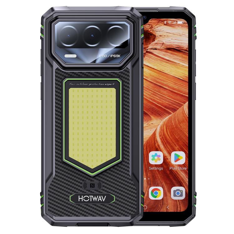 HOTWAV T8 Rugged Phone, 4GB+64GB, 6.75 inch Android 16 Unisoc T7250 UMS9230E Octa Core, Network: 4G, NFC, OTG