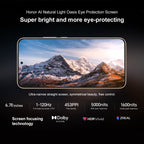 Honor Magic7, Screen Fingerprint, 6.78 inch MagicOS 9.0 / Android 15 Snapdragon 8 Elite 3nm Octa Core, Network: 5G, NFC, OTG, Not Support Google Play, 12GB+512GB