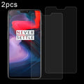 2 PCS 0.26mm 9H 2.5D Tempered Glass Film for OnePlus 6