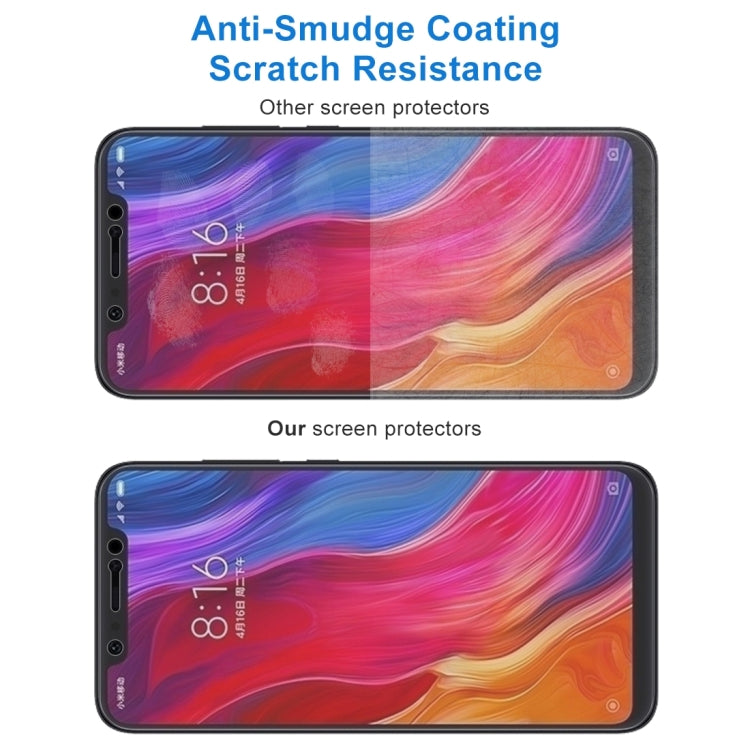 10 PCS 0.26mm 9H 2.5D Tempered Glass Film for Xiaomi Mi 8