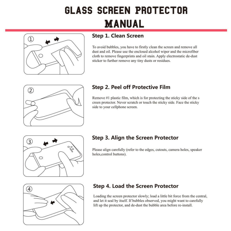 ENKAY Hat-prince Full Glue 0.26mm 9H 2.5D Tempered Glass Film for Huawei Mate 20 Lite