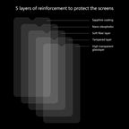 2 PCS ENKAY Hat-prince 0.26mm 9H 2.5D Curved Edge Tempered Glass Film for OnePlus 6T & 7