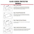 2 PCS ENKAY Hat-prince 0.26mm 9H 2.5D Curved Edge Tempered Glass Film for OnePlus 6T & 7