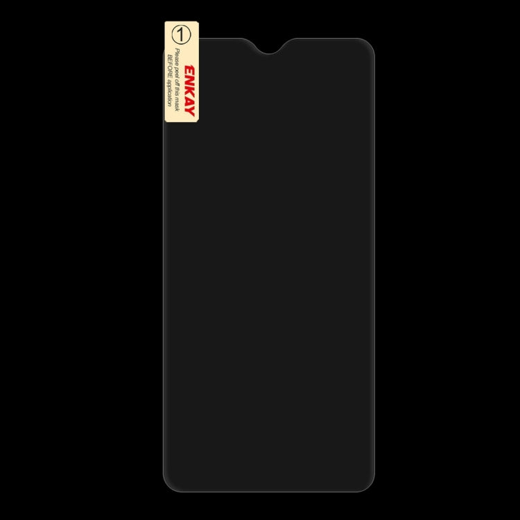 10 PCS ENKAY Hat-prince 0.26mm 9H 2.5D Curved Edge Tempered Glass Film for OnePlus 6T & 7