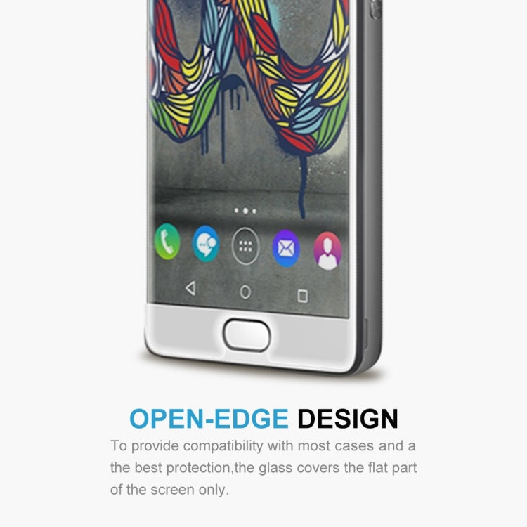 For Wiko U Feel Fab 0.26mm 9H Surface Hardness Explosion-proof Non-full Screen Tempered Glass Screen Film