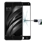 0.33mm 9H Surface Hardness Silk-screen Full Screen Tempered Glass Screen Protector — For Mi 6
