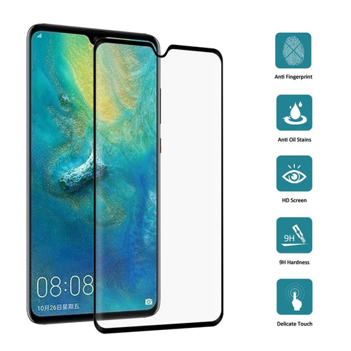 0.3mm 9H Surface Hardness 3D Curved Edge Full Screen Tempered Glass Film for Huawei Mate 20