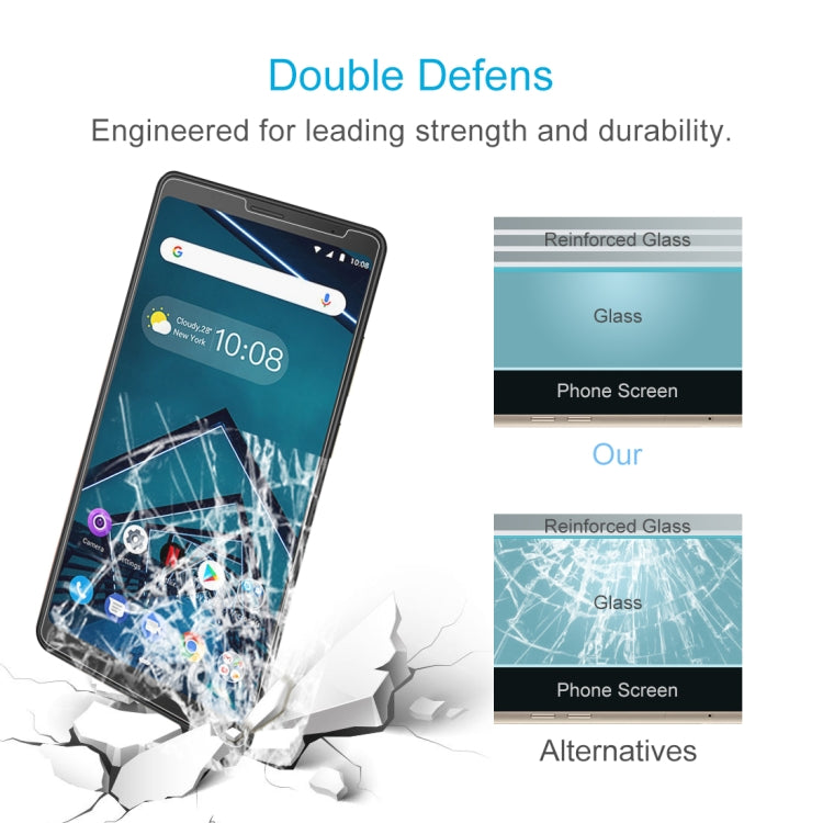 9H 2.5D Anti-scratch Tempered Glass Film for Lenovo Tab V7