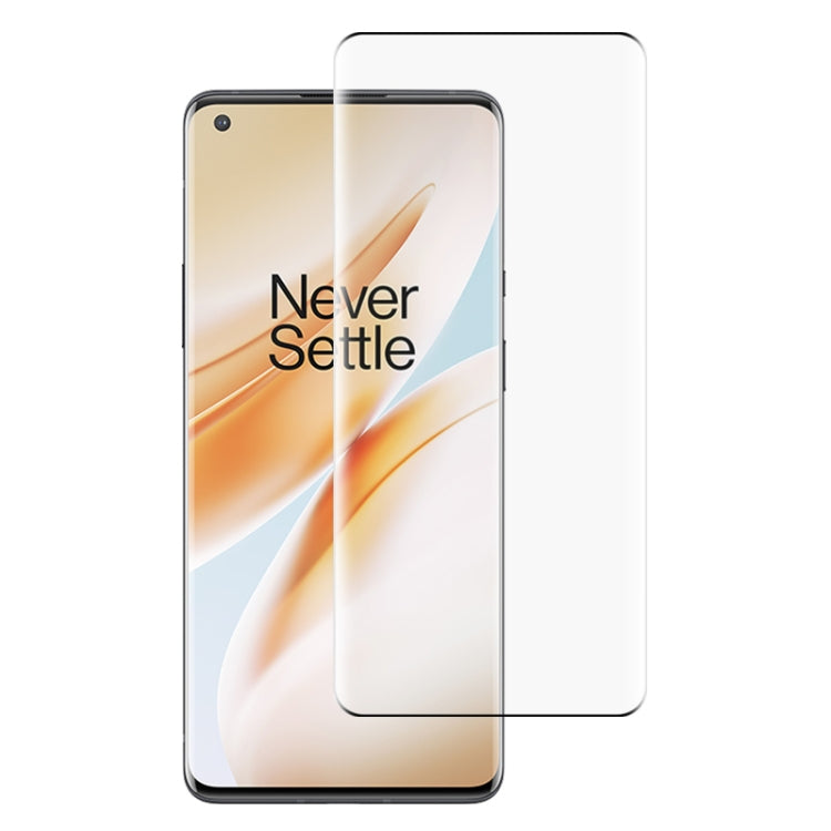 9H 9D Curved Edge Tempered Glass Film, For OnePlus 8 Pro
