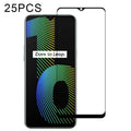 For OPPO Realme Narzo 10 25 PCS Full Glue Full Screen Tempered Glass Film