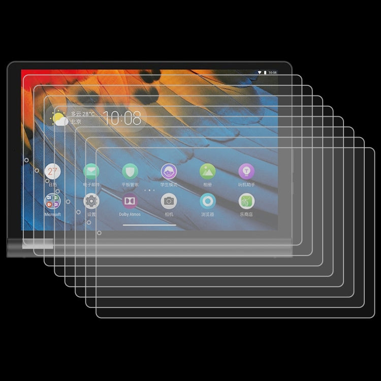25 PCS 9H HD Explosion-proof Tempered Glass Film, For Lenovo Yoga Tab 5 10.1 inch