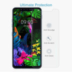 10 PCS 0.26mm 9H 2.5D Tempered Glass Film, For LG G8s ThinQ