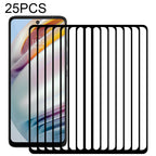 For Motorola Moto G60 / G51 / Moto G60S / G200 5G 25 PCS Full Glue Full Cover Screen Protector Tempered Glass Film