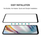 For Motorola Moto G60 / G51 / Moto G60S / G200 5G 25 PCS Full Glue Full Cover Screen Protector Tempered Glass Film