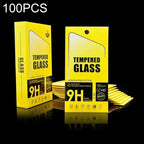 100pcs Tempered Glass Film Screen Protector Package Packing Paper Box