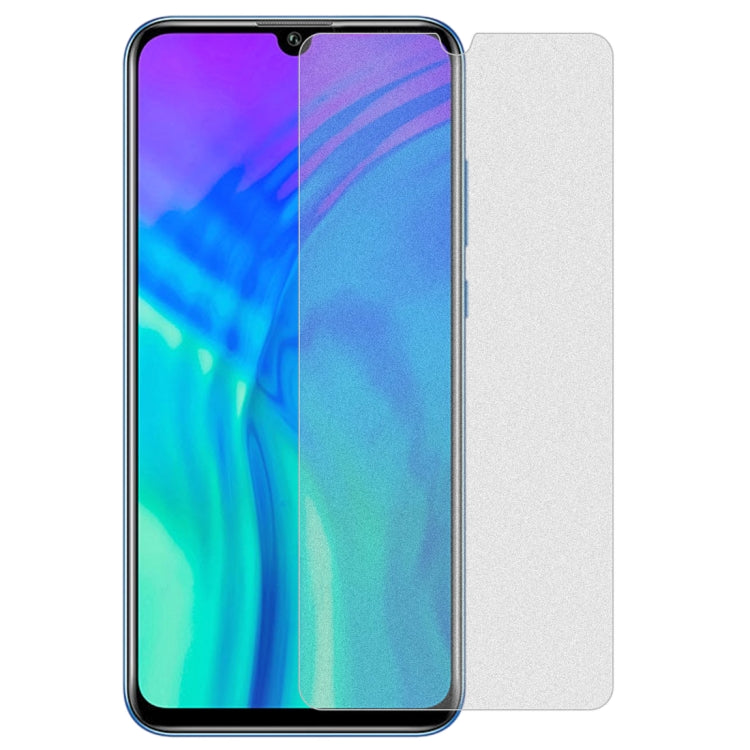 50 PCS Non-Full Matte Frosted Tempered Glass Film for Huawei Honor 20i, No Retail Package
