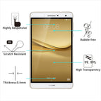 Universal 0.4mm 9H Surface Hardness Tempered Glass Screen Protector, 100 PCS 7 inch