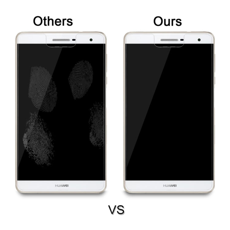 Universal 0.4mm 9H Surface Hardness Tempered Glass Screen Protector, 100 PCS 7 inch