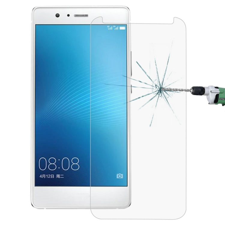 For Huawei G9 Plus 0.26mm 9H Surface Hardness Explosion-proof Non-full Screen Tempered Glass Screen Film