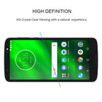Full Glue Full Cover Screen Protector Tempered Glass film for Motorola Moto E5 Play