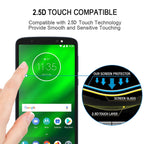 Full Glue Full Cover Screen Protector Tempered Glass film for Motorola Moto E5 Play