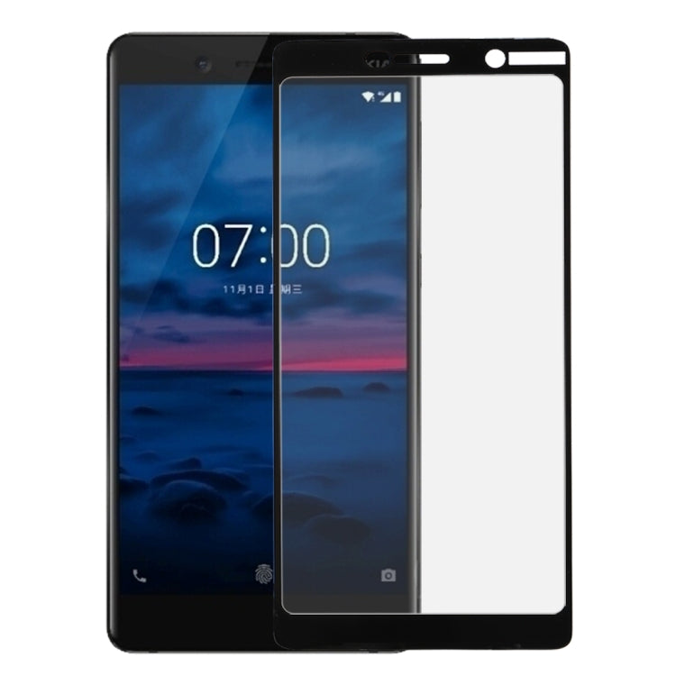 0.3mm 9H Surface Hardness 2.5D Explosion-proof Full Screen Tempered Glass Film