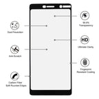 0.3mm 9H Surface Hardness 2.5D Explosion-proof Full Screen Tempered Glass Film