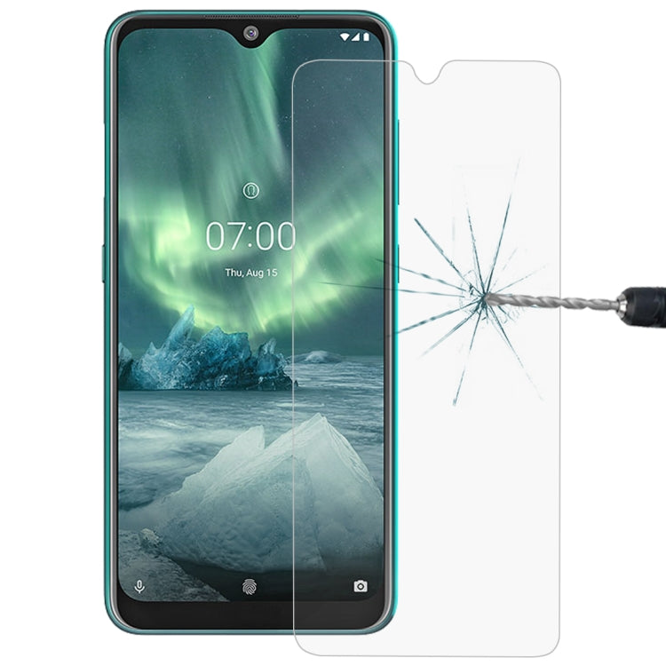 2.5D Non-Full Screen Tempered Glass Film, For Nokia 7.2