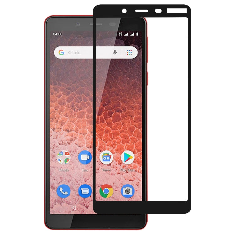 Full Glue Full Cover Screen Protector Tempered Glass film for Nokia 1 Plus
