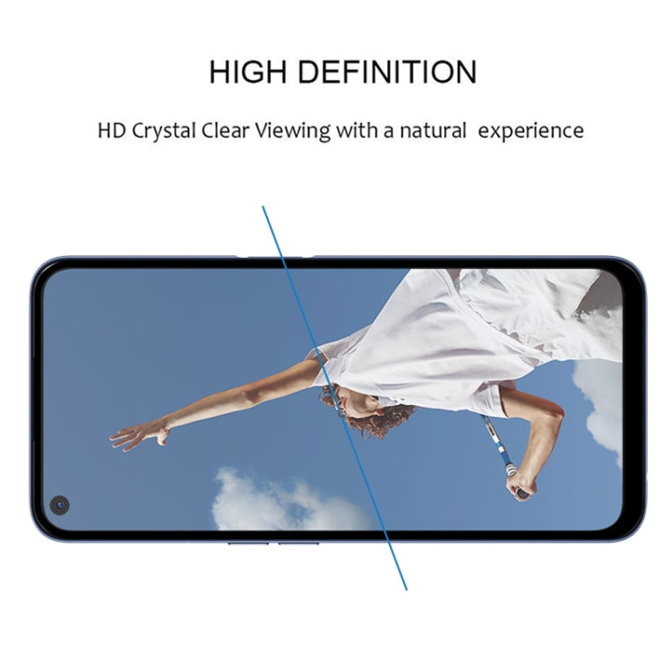 Full Glue Full Screen Tempered Glass Film, For OPPO A52