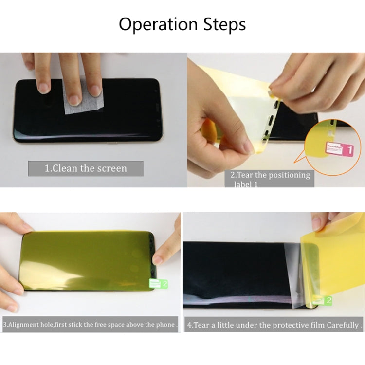 For Galaxy Note 10 Soft TPU Full Coverage Front Screen Protector