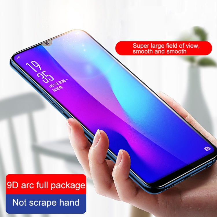 25 PCS For Vivo S5 9D Full Glue Full Screen Tempered Glass Film