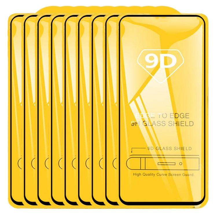 25 PCS For Vivo S5 9D Full Glue Full Screen Tempered Glass Film